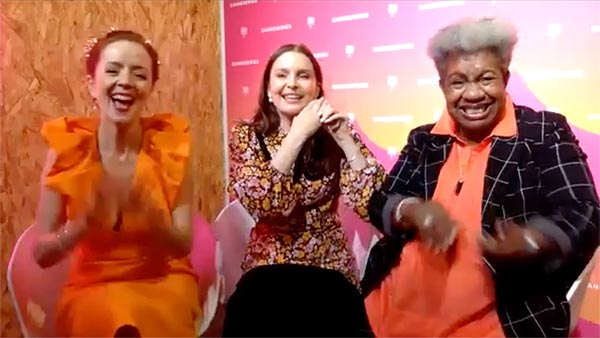 Video: It’s Nice, I’m Nice’s Stef Smith, Ana Maria Belo & Margaret Pittas – WORLD SCREEN
